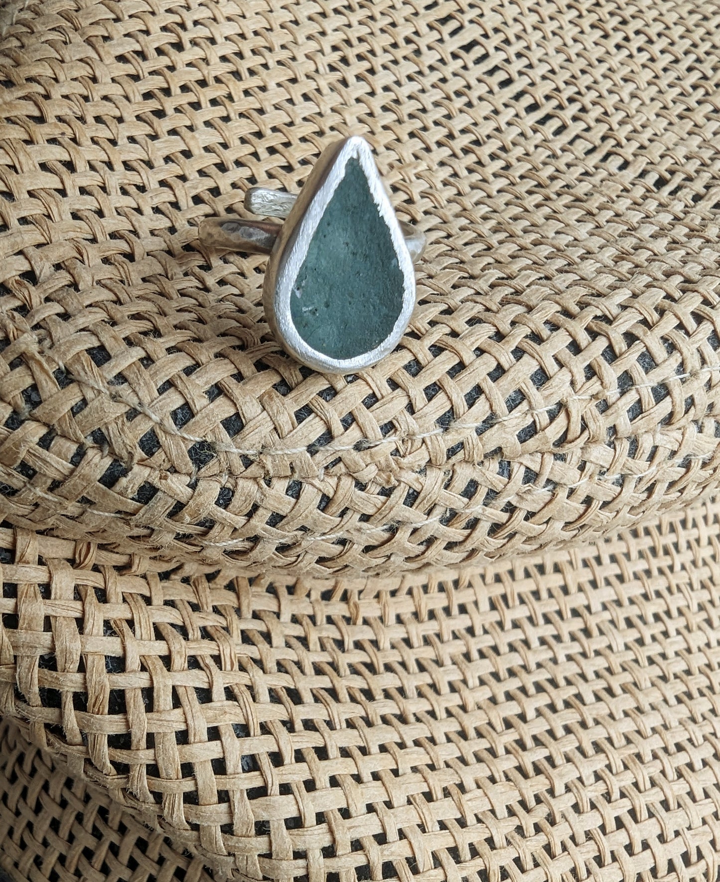 Seaglass ring