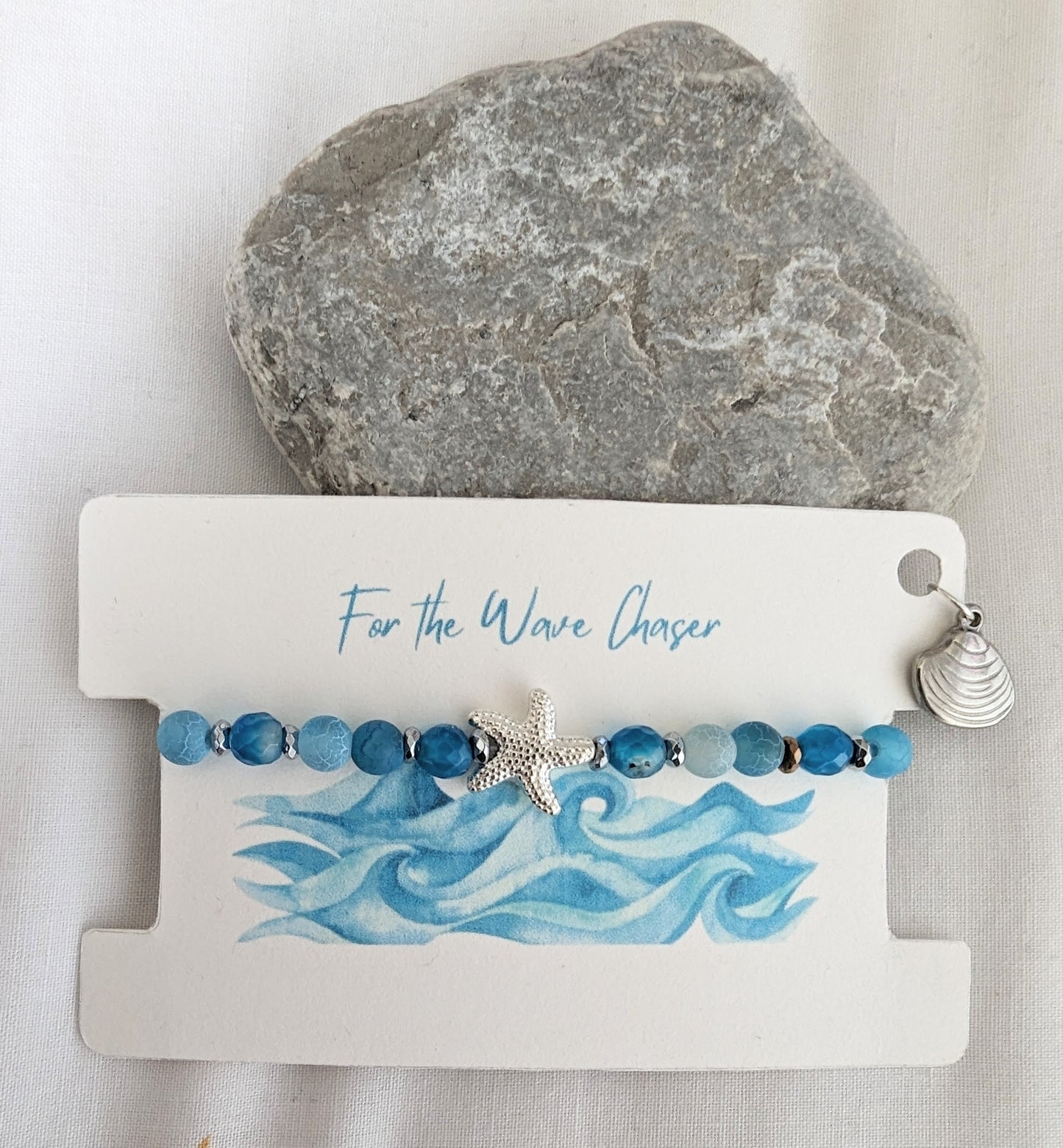For the wave chaser stretch bracelet