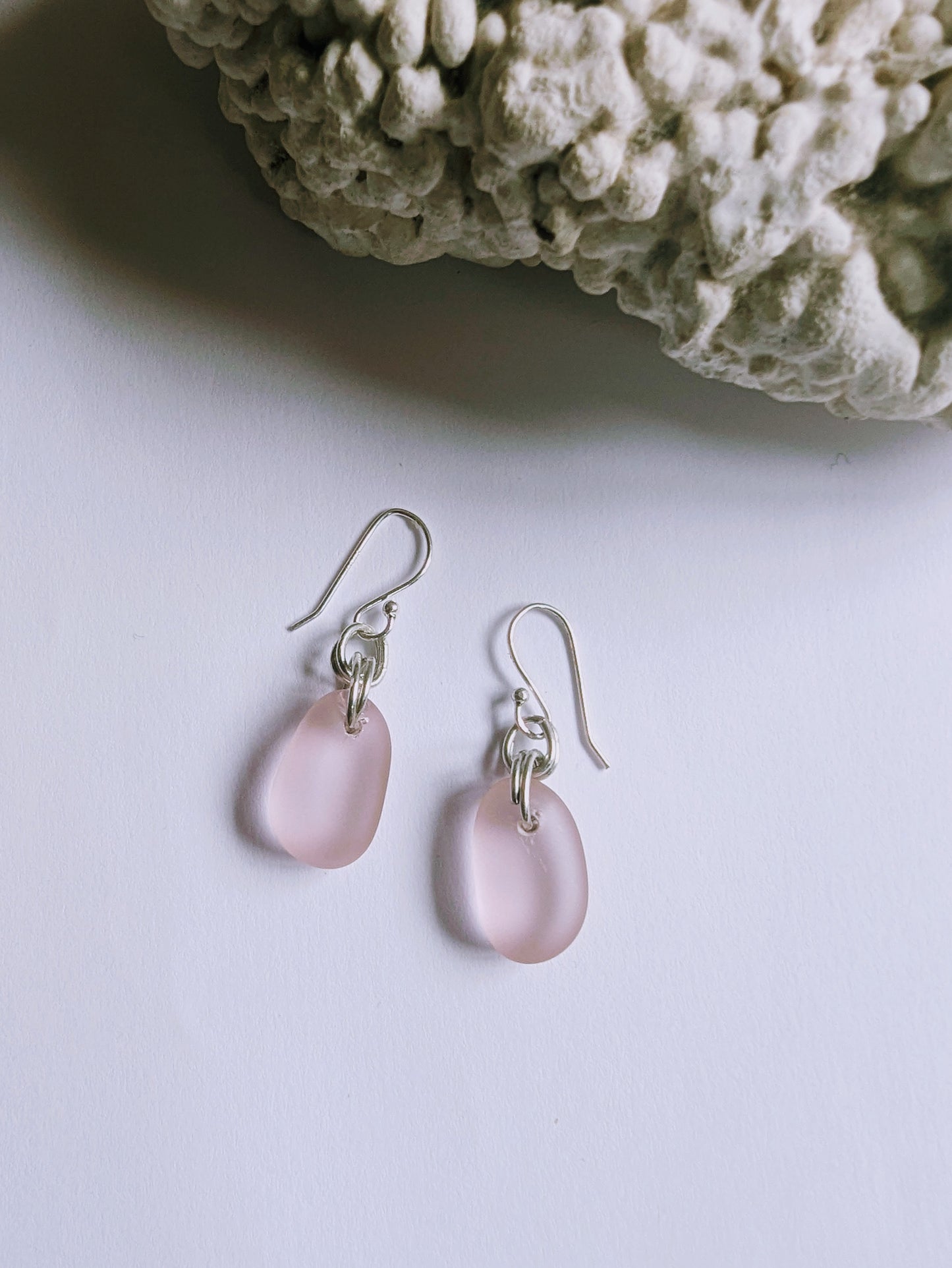 Seaglass earrings