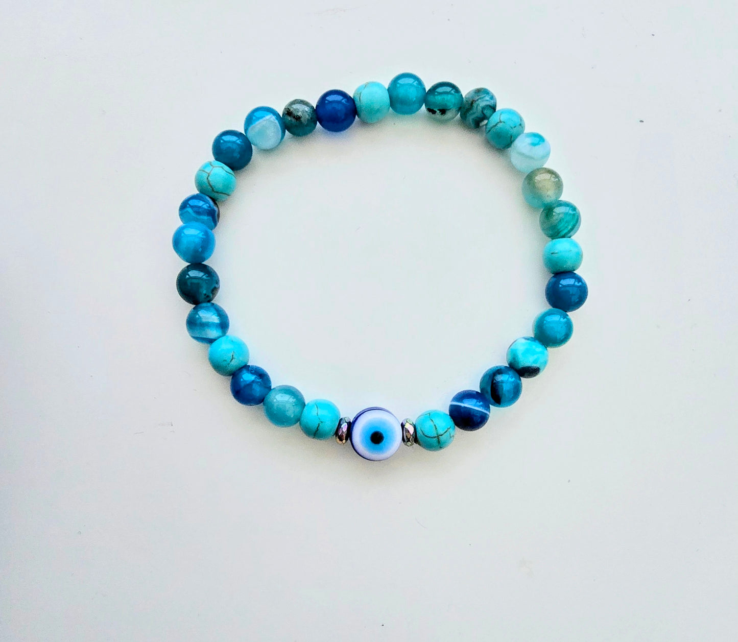Evil Eye stretch bracelet