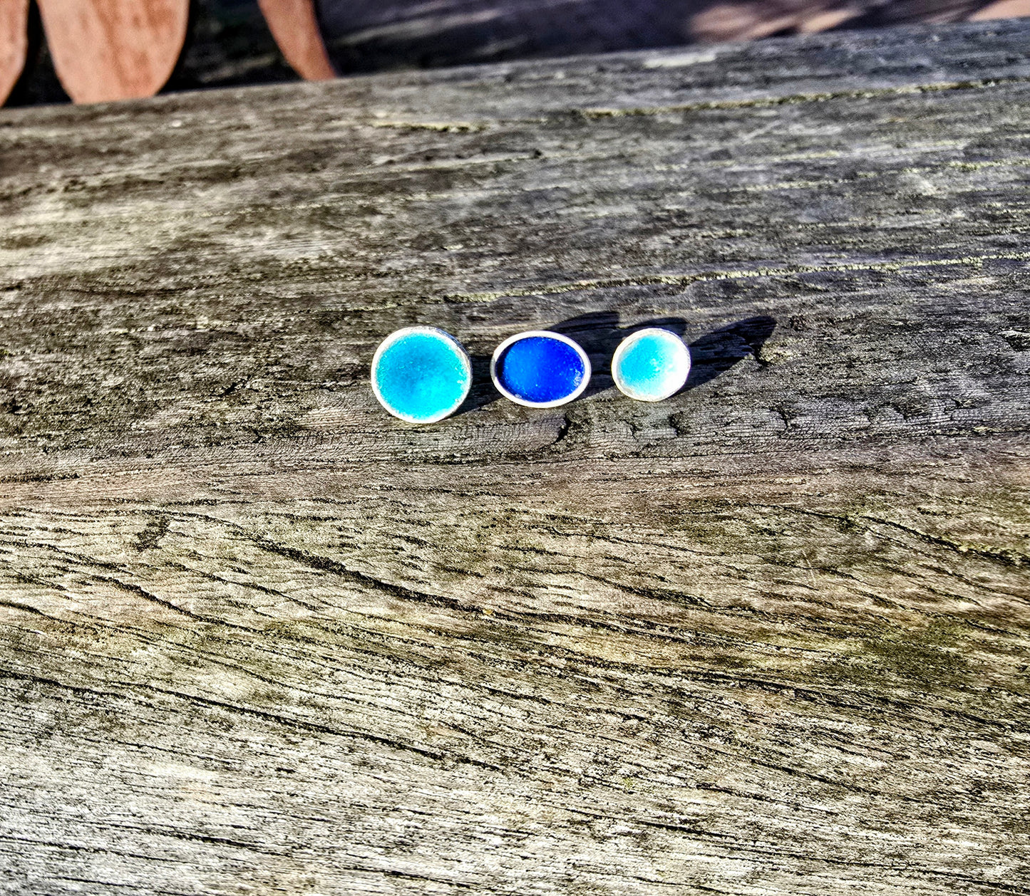 Rockpool stud earrings