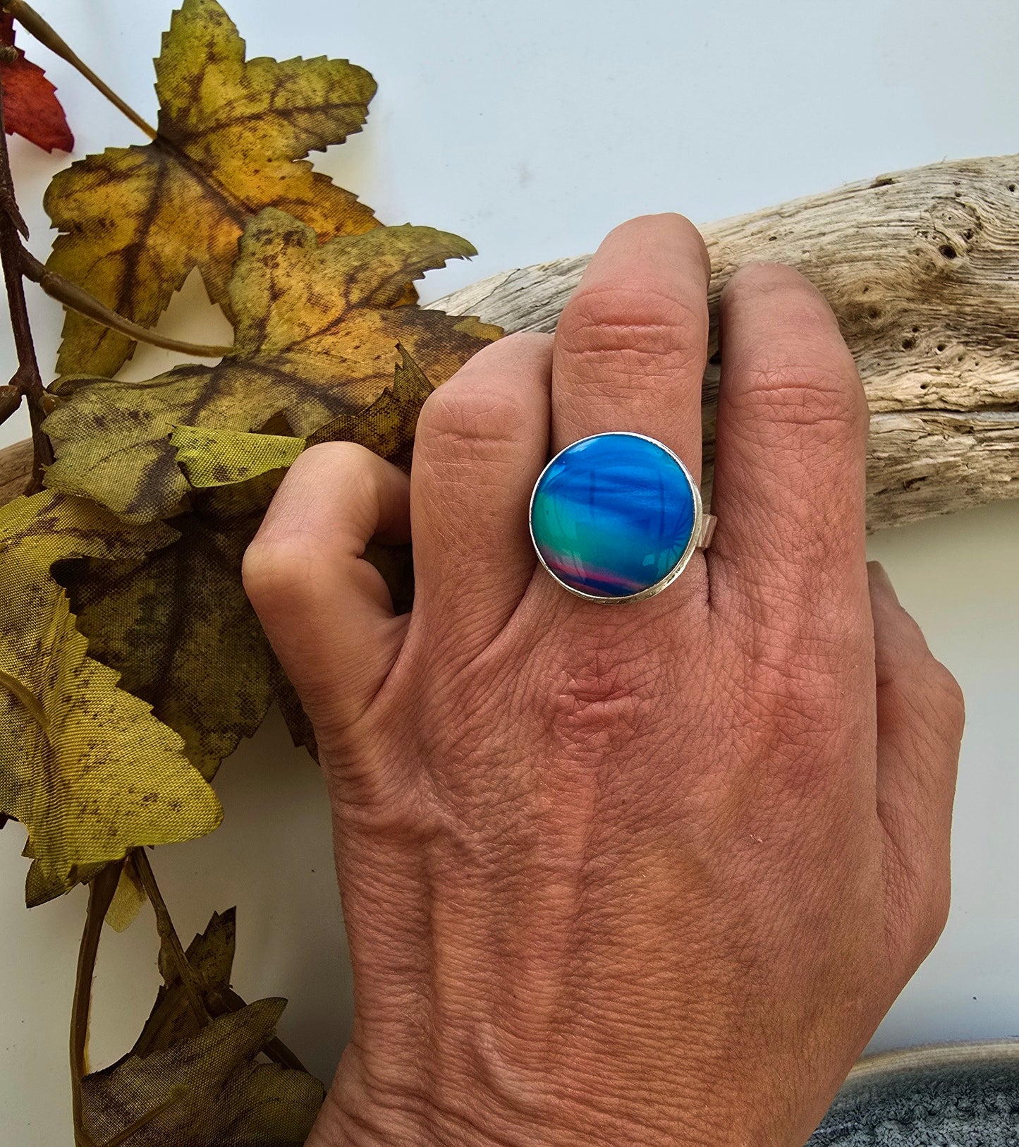 Chunky Blue Ring