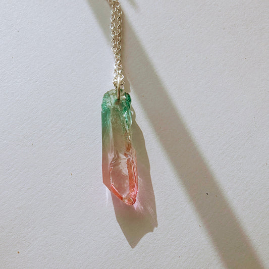 Watermelon Tourmaline necklace