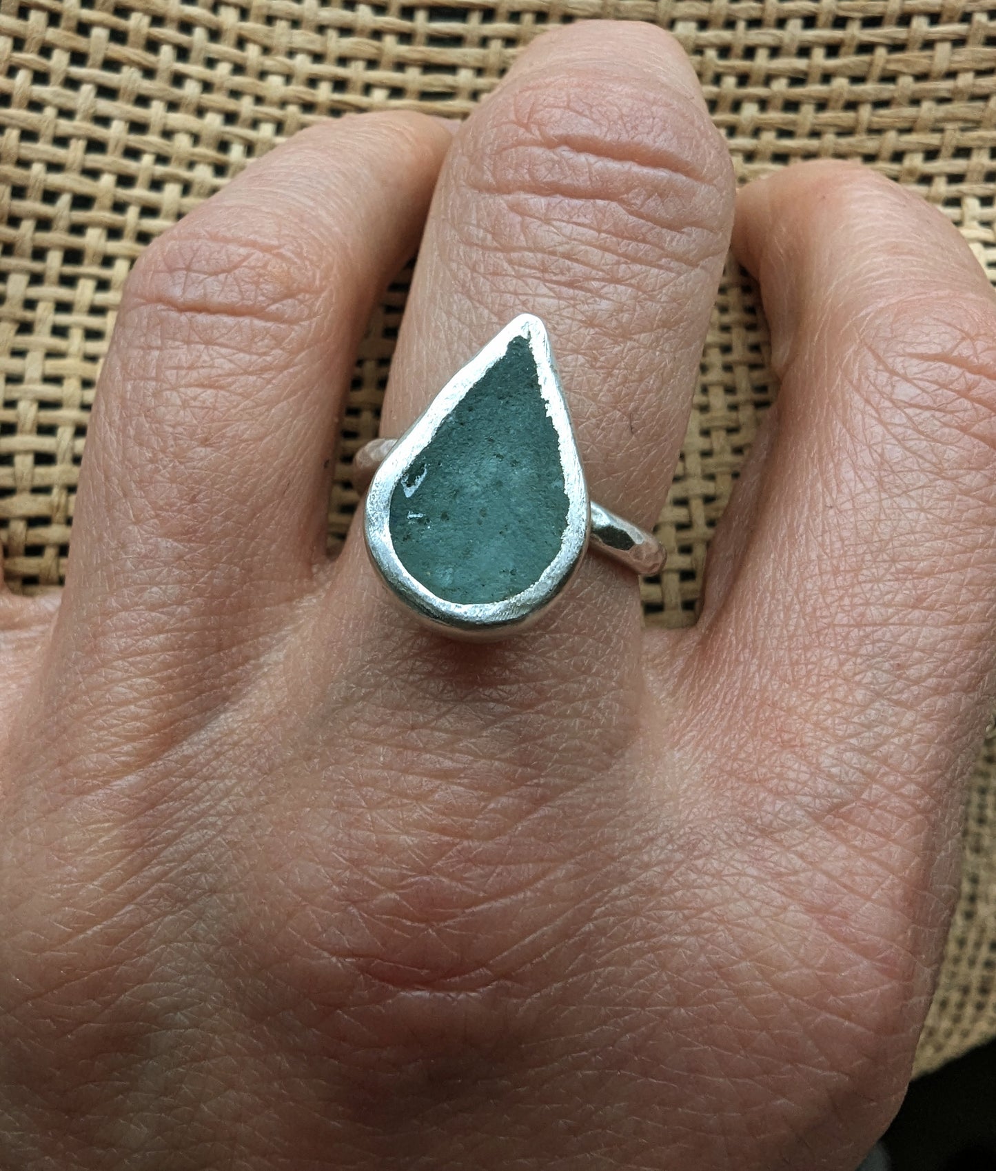 Seaglass ring