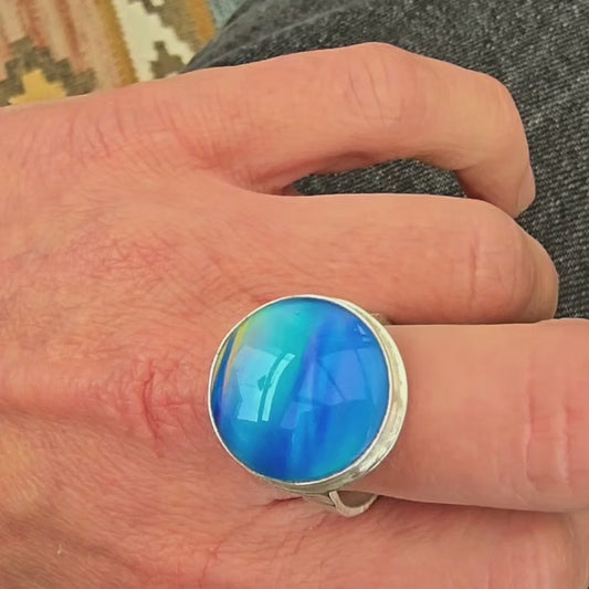 Chunky Blue Ring