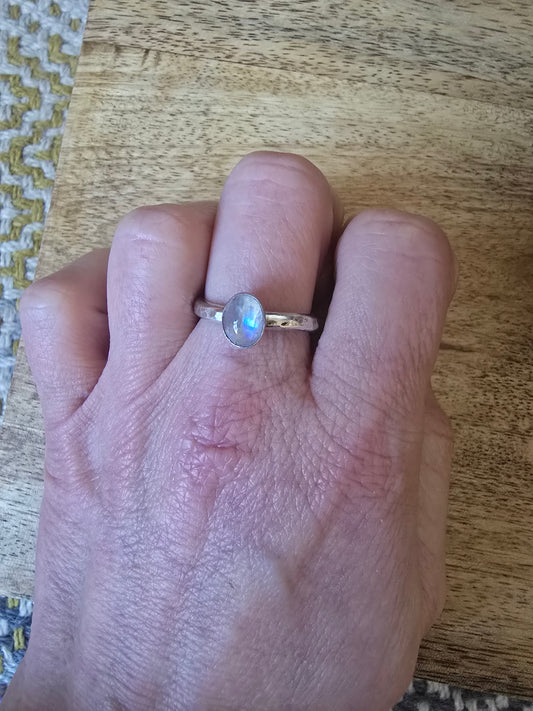 Moonstone ring 🌙