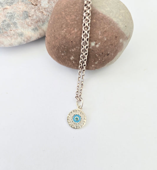 Mandala  Sterling Silver Necklace