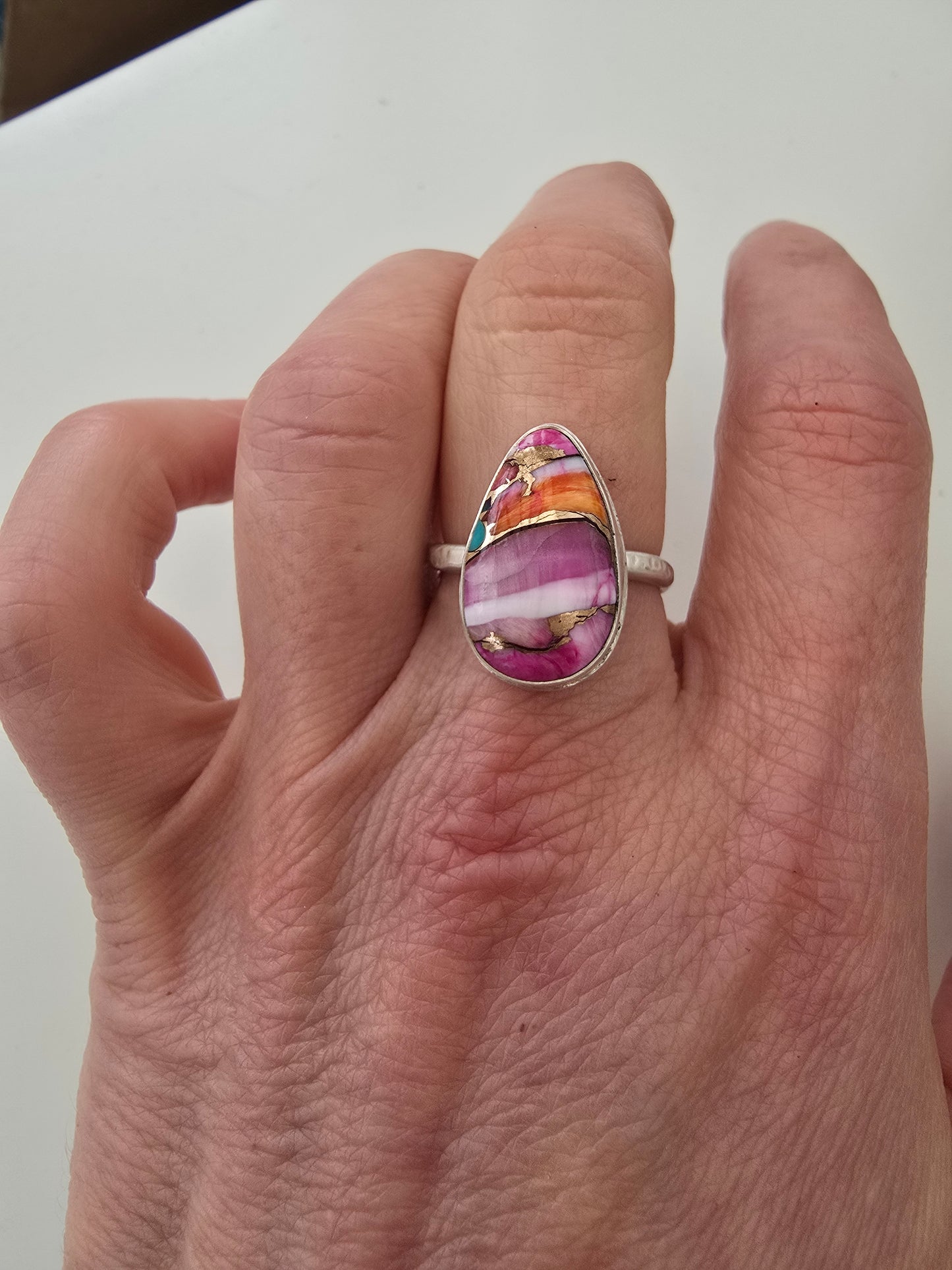 Kingman Dahlia composite ring